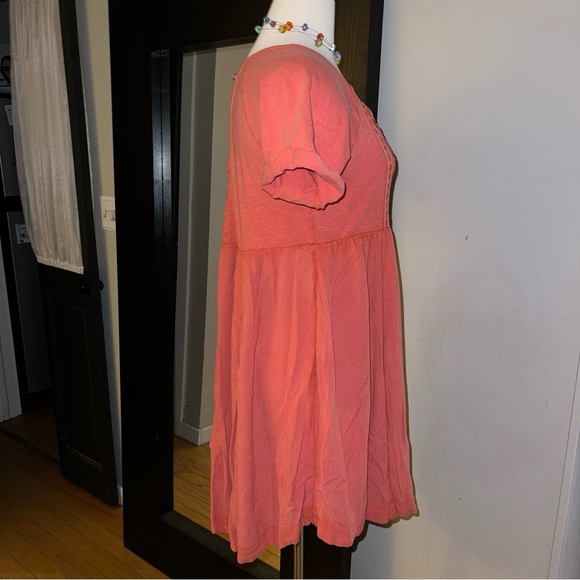 Free People Boho Embroidered Mirror Swing Dress
Coral Size Small - Picture 5 of 11